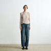 ROMI STUDIO兰精天丝绵羊毛混纺花纱极简圆领长袖T恤 RWCRSJ1939 商品缩略图0