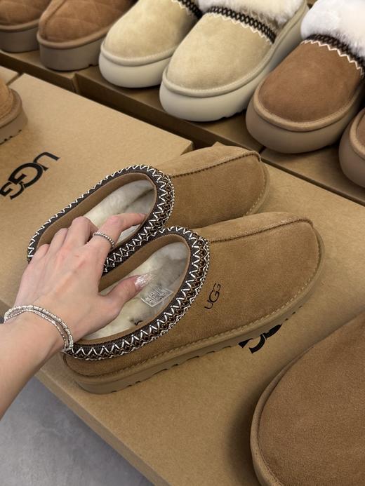 【女款】河南桑坡雪地靴 民族风编织拖鞋薄底 35-40码 商品图2