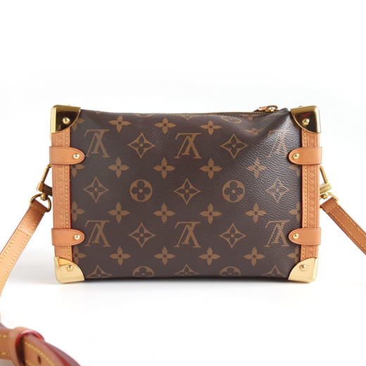 【95新】LV路易威登Side Trunk M46358中号老花秀款谷爱凌软盒子Side Trunk单肩包女士141025AK03现售价：15000 商品图0