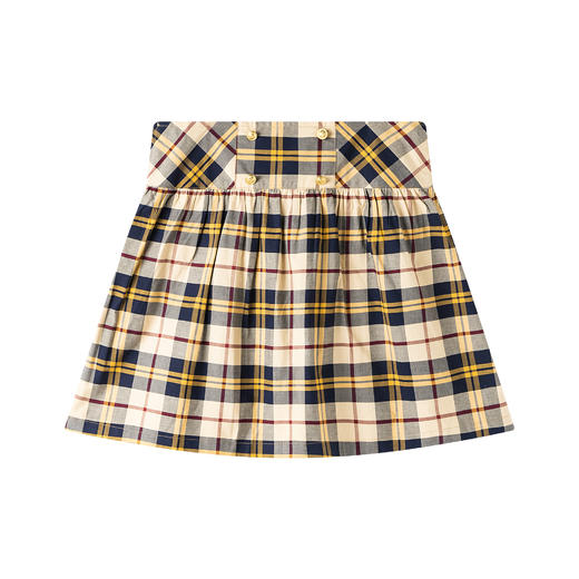 【秒】【特】【MQD】女童百搭格了短裙 商品图0