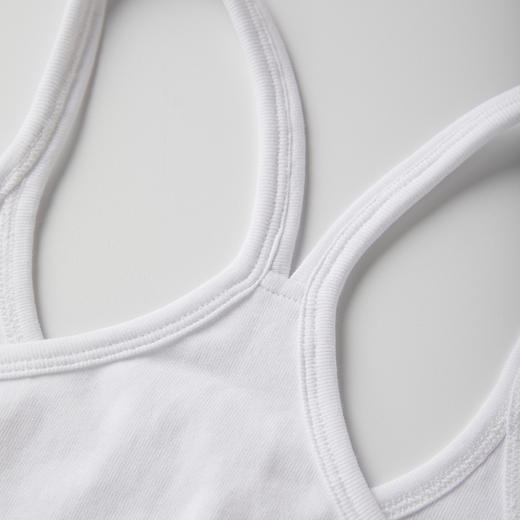 ROMI STUDIO“Clean fit”棉质弹力罗纹U领工字吊带背心 RWCRS42591【发货时间25-30天】 商品图7