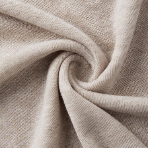 ROMI STUDIO兰精天丝绵羊毛混纺花纱极简圆领长袖T恤 RWCRSJ1939 商品图6