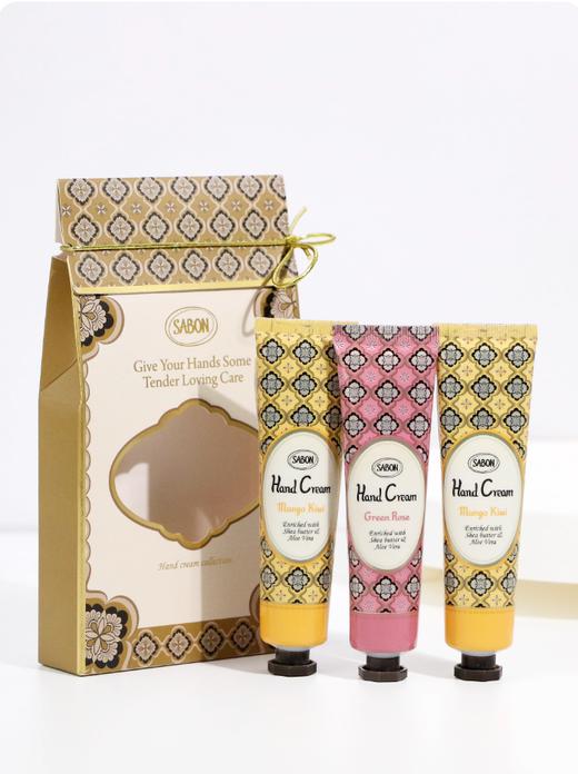 SABON萨邦手护臻享礼三支装护手霜礼盒伴手礼「效期26年8月」 商品图3
