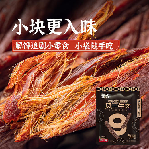 内蒙古蒙都超干牛肉干休闲零食 15g/袋 商品图1
