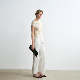 ROMI STUDIO 100%可机洗绵羊毛轻薄软糯无袖针织衫 RWCRSJ3006