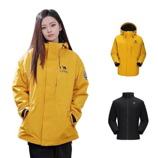 CAMEL骆驼 通用三合一冲锋衣（抓绒内胆） 734CAEO615-1 商品图5