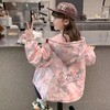 【女童新款加绒双面穿外套】儿童两面穿中大童冲锋衣防风保暖上衣 商品缩略图3