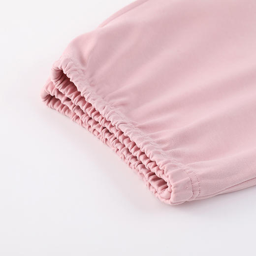 自然醒栖心情侣男女单裤100%棉居家睡裤QH 商品图6