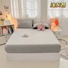 【49限时价！欧喜璐冬季牛奶绒床笠】*姆同款 A类母婴可用 加厚加绒款 防静电防掉毛不缩水  侧面加宽加高 适用于99%的床垫  八色可选 【单床笠】 商品缩略图9