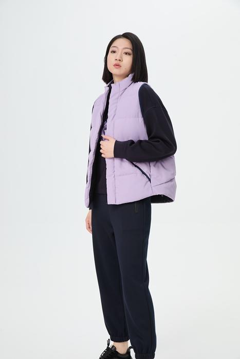 【两面穿 另一面黑色】水淼2025冬新款爆款休闲显瘦百搭保暖羽绒马甲1831 商品图0