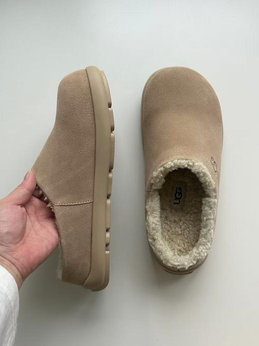 【每双送一对袜子】牛皮羊毛系列毛拖鞋！不退可换码～ 商品图2