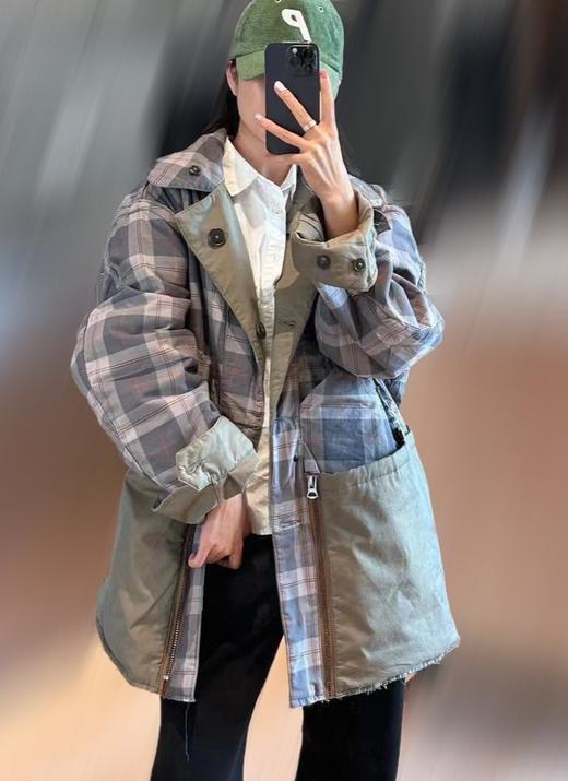 中性款双面多功能棉服夹克外套016 商品图5