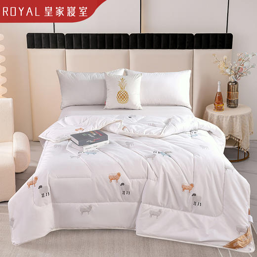 皇家寝室 纯新羊毛被200cm*230cm/2900g HJQS-BZ3988 商品图2