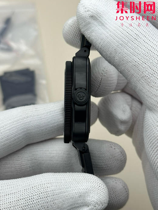 M+柏莱士INSTRUMENTS系列BR03A 方形男士腕表 陶瓷壳 雾霾蓝 商品图4