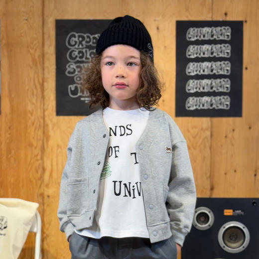 日本GC童装 Groovycolors GRS 滑板小狗开衫 商品图3