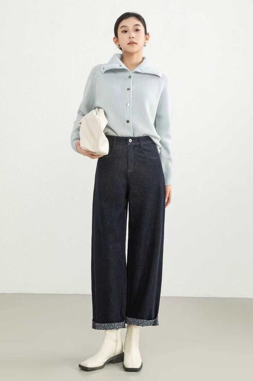 SZ3L07 - 帝释青牛仔裤 -【诗说先秦~与时尚对话，与年龄和解，与诗意重逢！】 商品图0