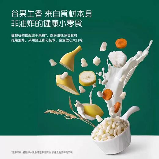 英氏婴幼儿泡芙 6个月零食泡芙宝宝零食饼干无添加盐 商品图8