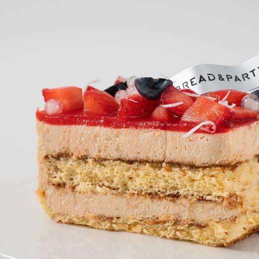 草莓提拉米苏 顶上铺满新鲜草莓+蓝莓 商品图2