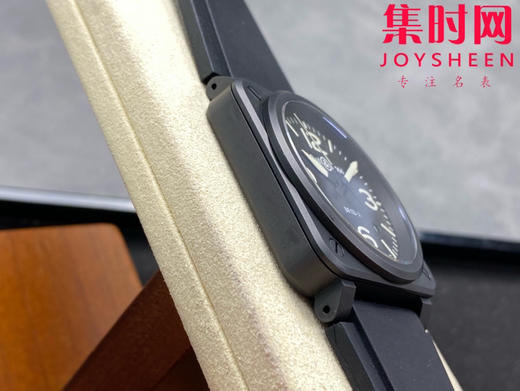 M+柏莱士INSTRUMENTS系列BR03A 方形男士腕表 陶瓷壳“黑武士” 商品图4