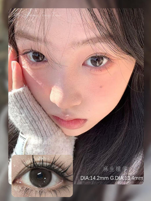 HUSHLENS滤镜棕（佩戴直径：14.2mm） 商品图0