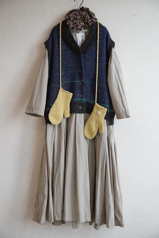 tumugu混色毛衣马甲 商品图8