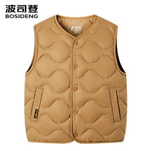 波司登25新款男童女童短款马甲三防儿童轻薄羽绒服T250135020W 商品图1