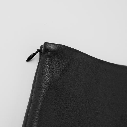 ROMI STUDIO“法式优雅”绵羊皮革柔软舒适微弹包臀半裙 RWCSXB1738 商品图2