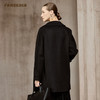 Famecoco范可儿100%绵羊毛经典翻领双面呢大衣FAC8AR006 商品缩略图2