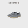 ROMI STUDIO“经典优雅”羊反 绒老钱风金属扣经典乐福鞋RWCRP32807 商品缩略图5
