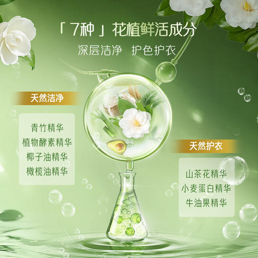 立白 花植时代洗衣凝珠青竹与山茶花24颗*1盒 BOH24SCR 商品图3