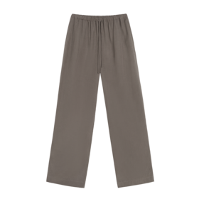 ROMI STUDIO“轻松随性”莱赛尔混纺高腰系带直筒休闲裤RW24WXH1359