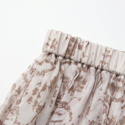 ROMI STUDIO“悠然夏日”桑蚕丝人丝混纺民族印花半身裙 RWCRXJ2724 商品图12