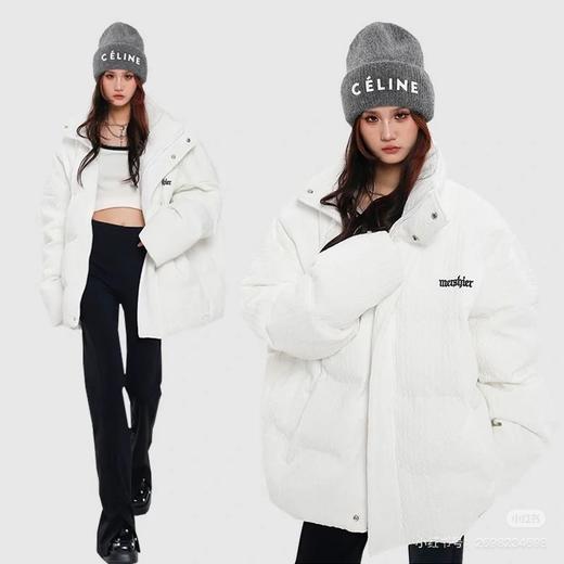 冬日轻盈新主张Mershier白色针织棉服 商品图11