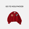 日本G2H童装 GO TO HOLLYWOOD 宽松徽章贴布卫衣 商品缩略图1