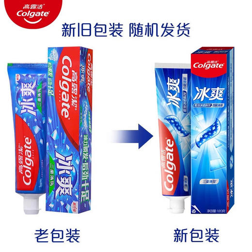 高露洁 牙膏(冰爽薄荷)180gx3 GLJ808388 商品图4