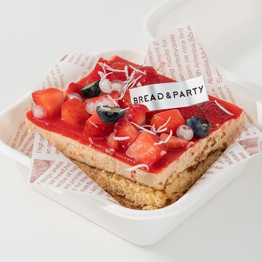 草莓提拉米苏 顶上铺满新鲜草莓+蓝莓 商品图0