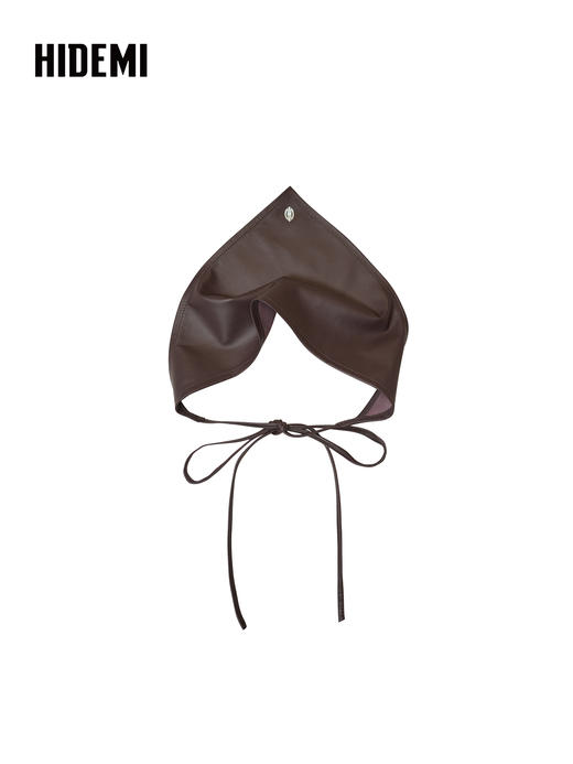 HIDEMI 大秀款限定小羊皮三角围巾 商品图4