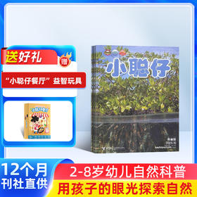 小聪仔自然科普版 1年共12期 自然动物儿童科学期刊杂志 杂志订阅