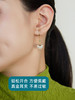 【天猫同款】耳扣款-瑾心-18K金和田玉祖母绿宝石耳夹 商品缩略图3