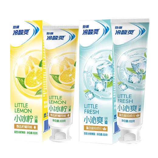 冷酸灵 小冰柠牙膏100g+小沁爽牙膏100g S0MS-02 商品图0