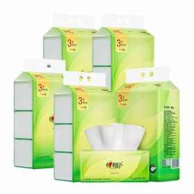 心相印 茶语丝享系列抽纸3层110抽3包*5提 A0DC03B-05R