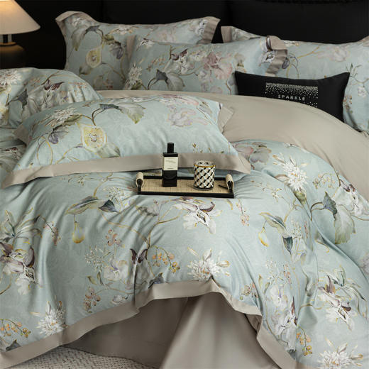 【线下门店经典款天丝磨毛升级款】80S天丝棉磨毛丝绵醇绒四件套 厚实保暖柔软顺滑套件 商品图2