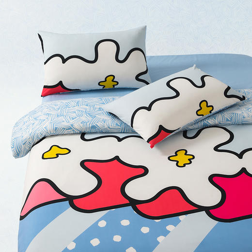 【秒杀 商超爆款】丝享升级云朵针织A类花卉四件套（coach设计师联名款） 商品图2