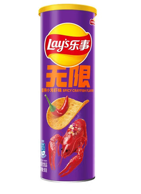 【俊客小店·自提商品】90g听装乐事薯片【香辣小龙虾味】