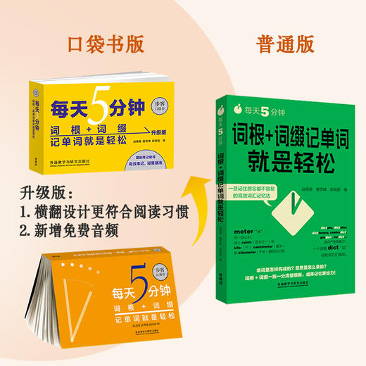 每天5分钟,词根 词缀记单词就是轻松(升级版) 商品图2