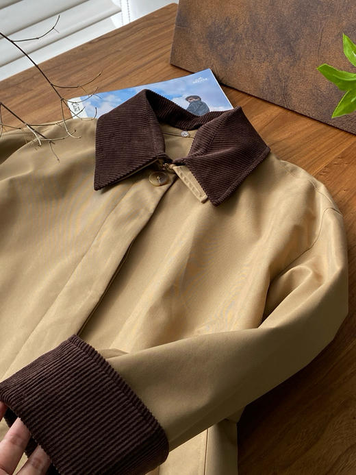 韩系da牌订单款|68%棉细斜纹风衣 商品图4