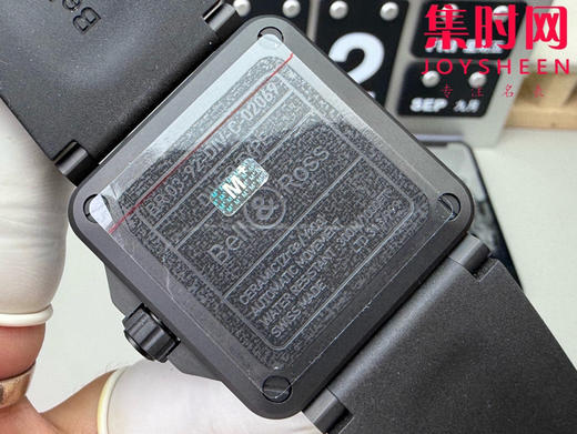 M+柏莱士INSTRUMENTS系列BR03A 方形男士腕表 陶瓷壳 商品图7