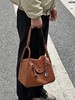 【头层TC纹荔枝牛皮】手工缝制枕头包真皮女包单肩斜挎手提包女秋冬 商品缩略图11