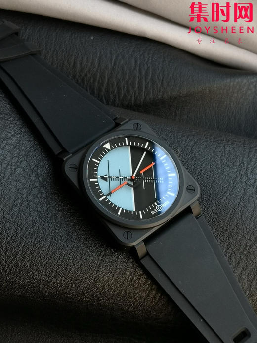 M+柏莱士INSTRUMENTS系列BR03A-HRZ-CE 方形男士腕表，陶瓷表壳 商品图5