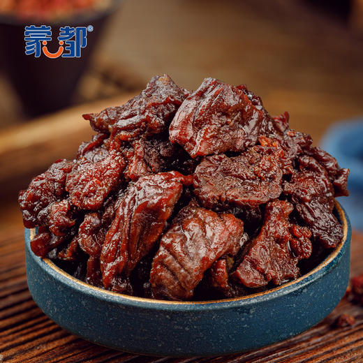 内蒙古蒙都50g风干手撕牛肉块 商品图2